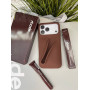 Стильний чохол Rhode Lip Case Espresso для iPhone 17 Pro